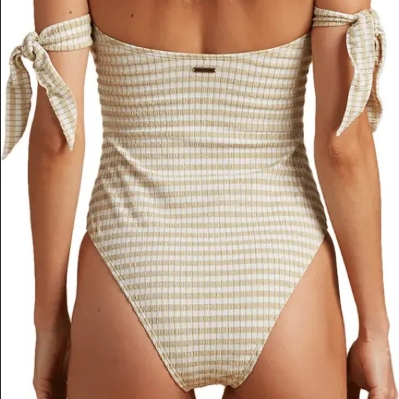 The Salty Blonde plaid One-Piece Swimsuit- Billabong…NEW - Picture 10 of 11